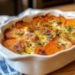 Süßkartoffeln und Äpfel mit Zimt & Ahornsirup – ein herbstlich-süßer Genuss