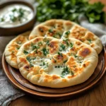 Französische Linsensuppe mit Knusperbrot und Feta