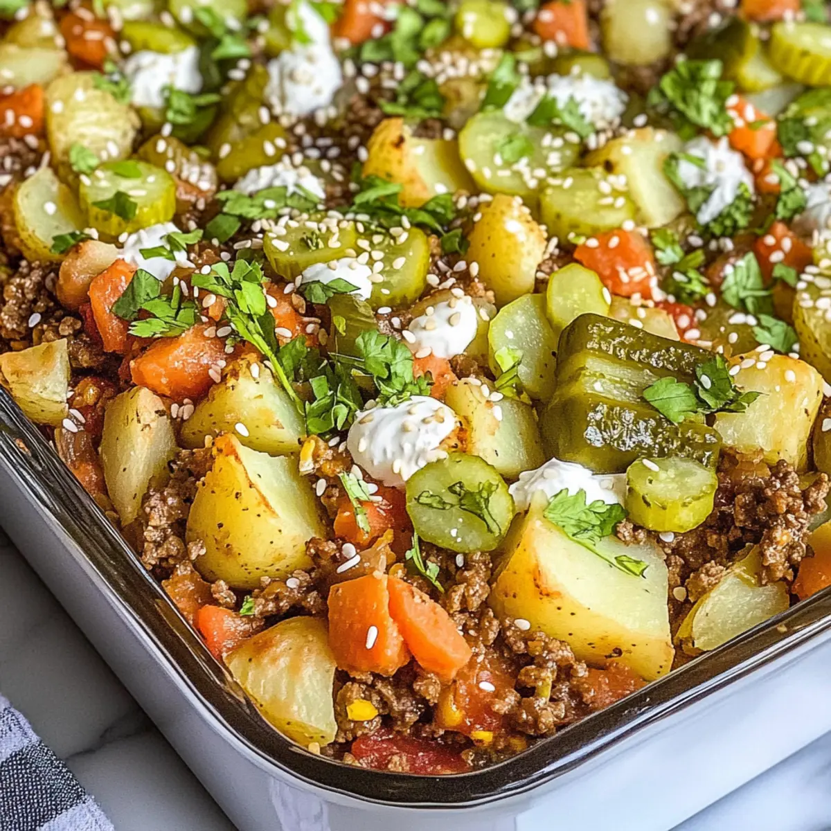 Big Mac Auflauf – Gesund und Lecker für die Familie 5 Big Mac Auflauf