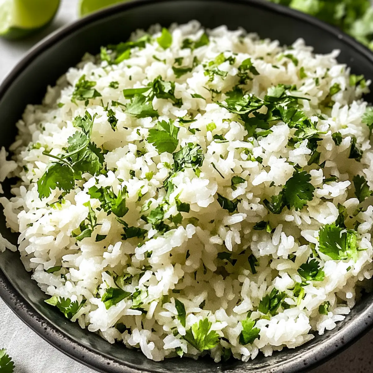 Koriander Limetten Reis einfach und frisch genießen 2 Cilantro Lime Rice dlzesr