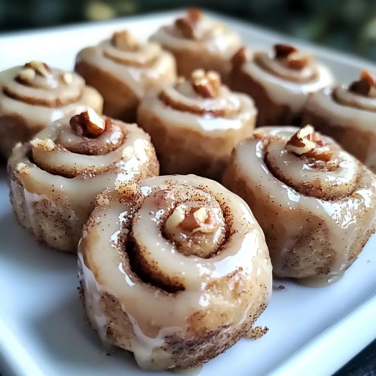 Zimtrolle Proteinbällchen