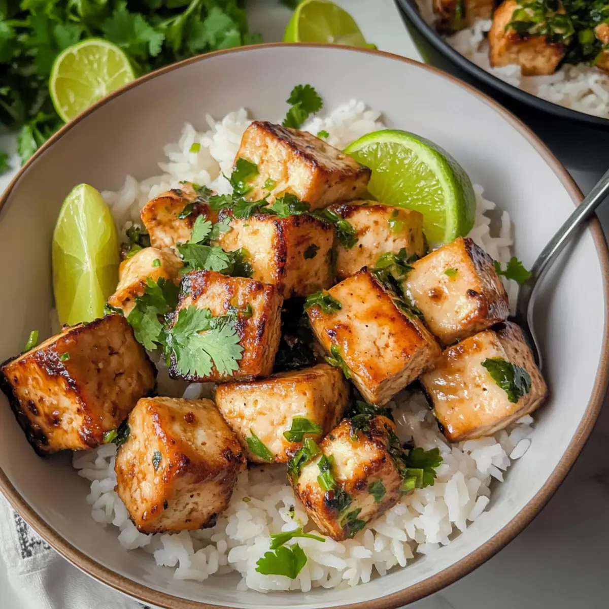 Kokosnuss Limetten Tofu in 25 Minuten zaubern 5 Kokosnuss Limetten Tofu