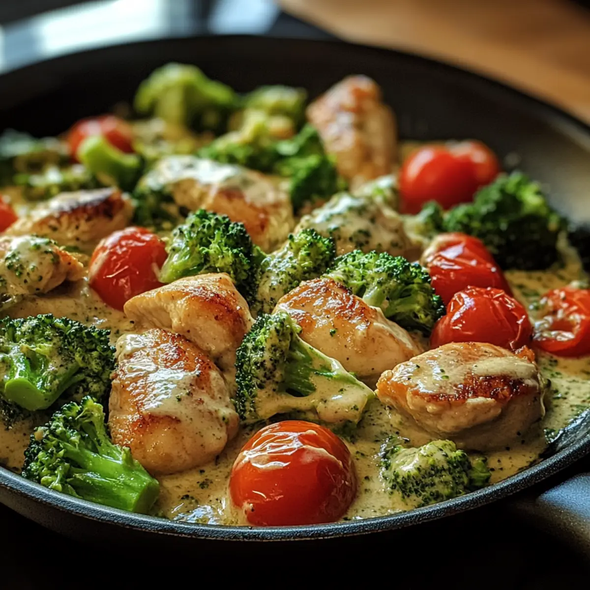 Cremige Brokkoli-Hähnchen-Pfanne in 40 Minuten 3 Cremige Brokkoli HA¤hnchen Pfanne ahw7sa