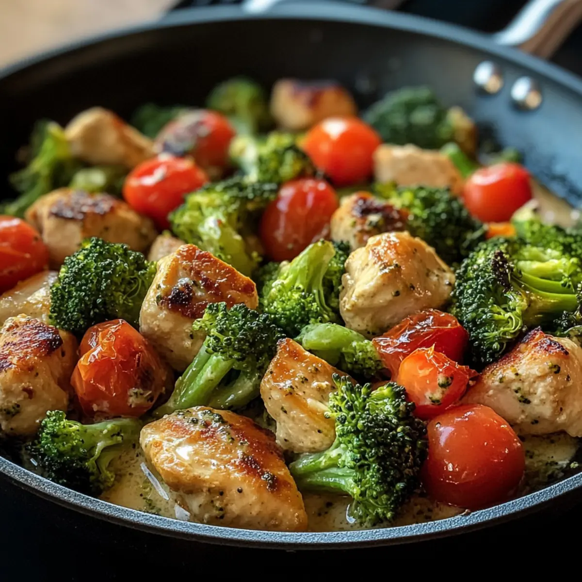 Cremige Brokkoli-Hähnchen-Pfanne in 40 Minuten 4 Cremige Brokkoli HA¤hnchen Pfanne hzopfd