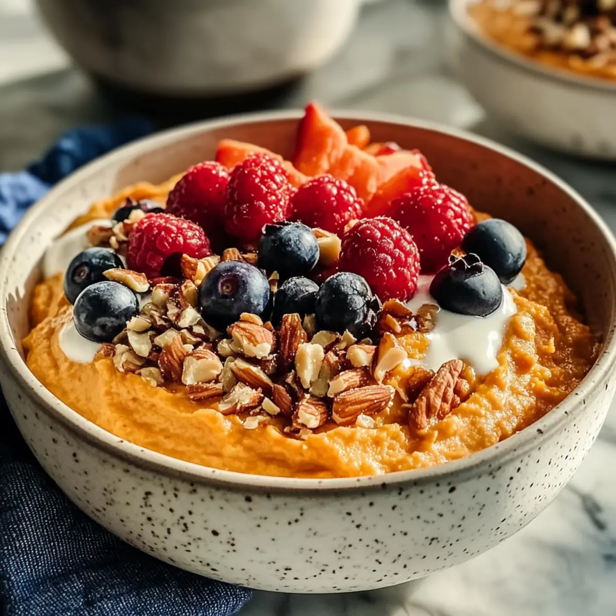 Leckerer Süßkartoffel Frühstücks-Bowl für jeden Morgen 3 Delicious Sweet Potato Breakfast Bowl glgequ