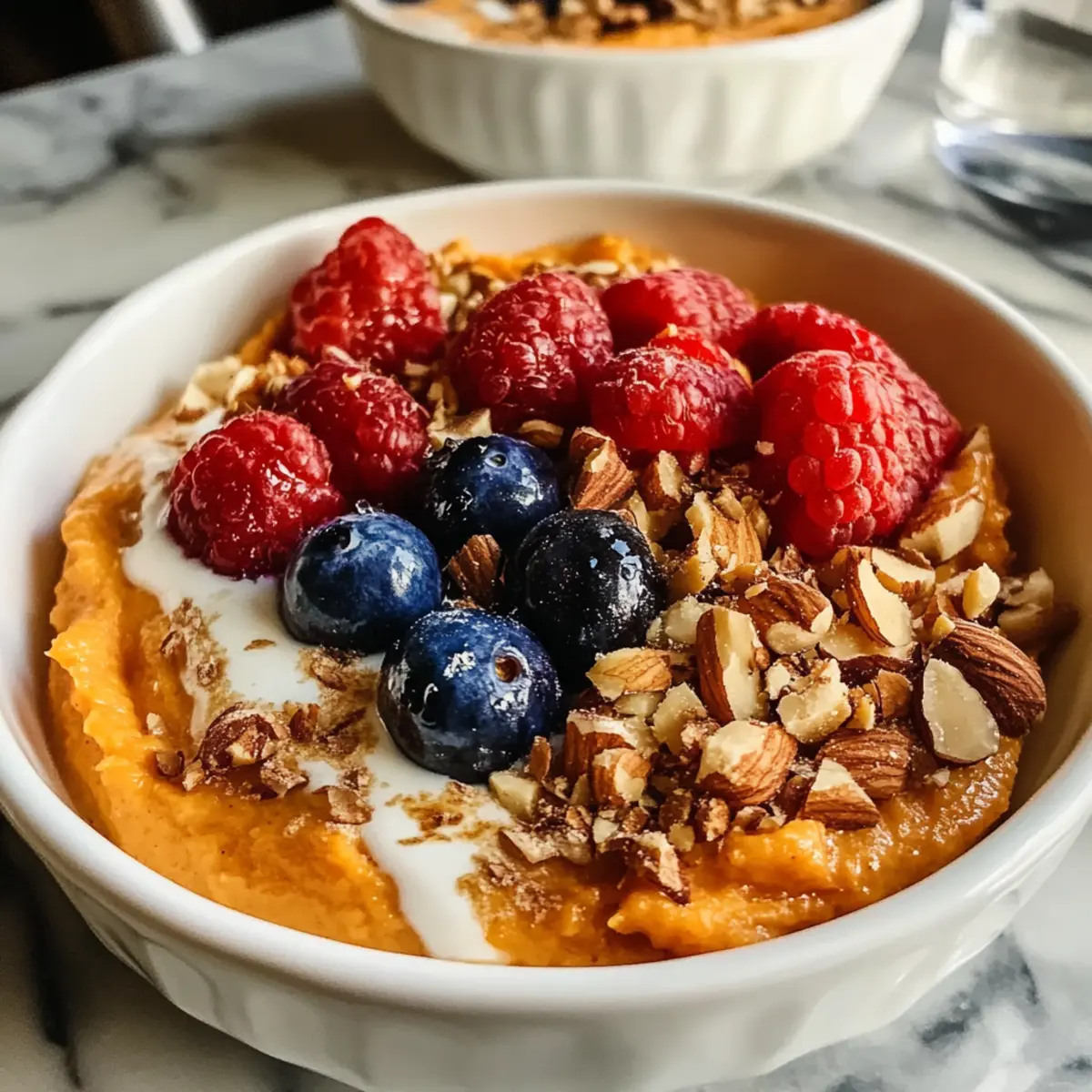 Leckerer Süßkartoffel Frühstücks-Bowl für jeden Morgen 2 Delicious Sweet Potato Breakfast Bowl jrwqfn