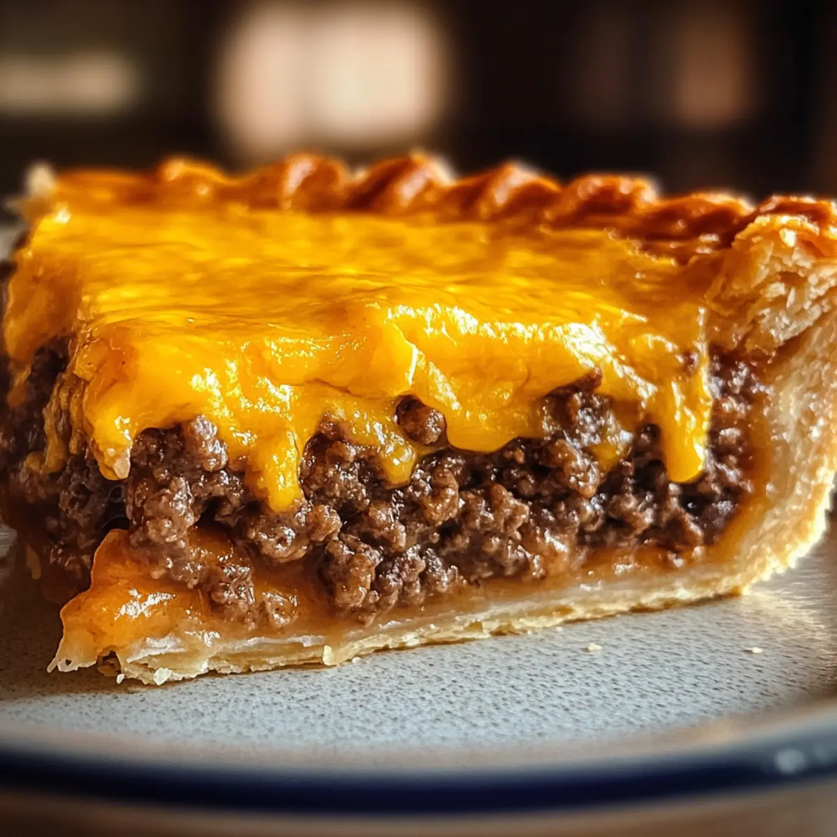 Hausgemachter Cheeseburger-Kuchen für jeden Anlass 3 Homemade Cheeseburger Pie lsukzq