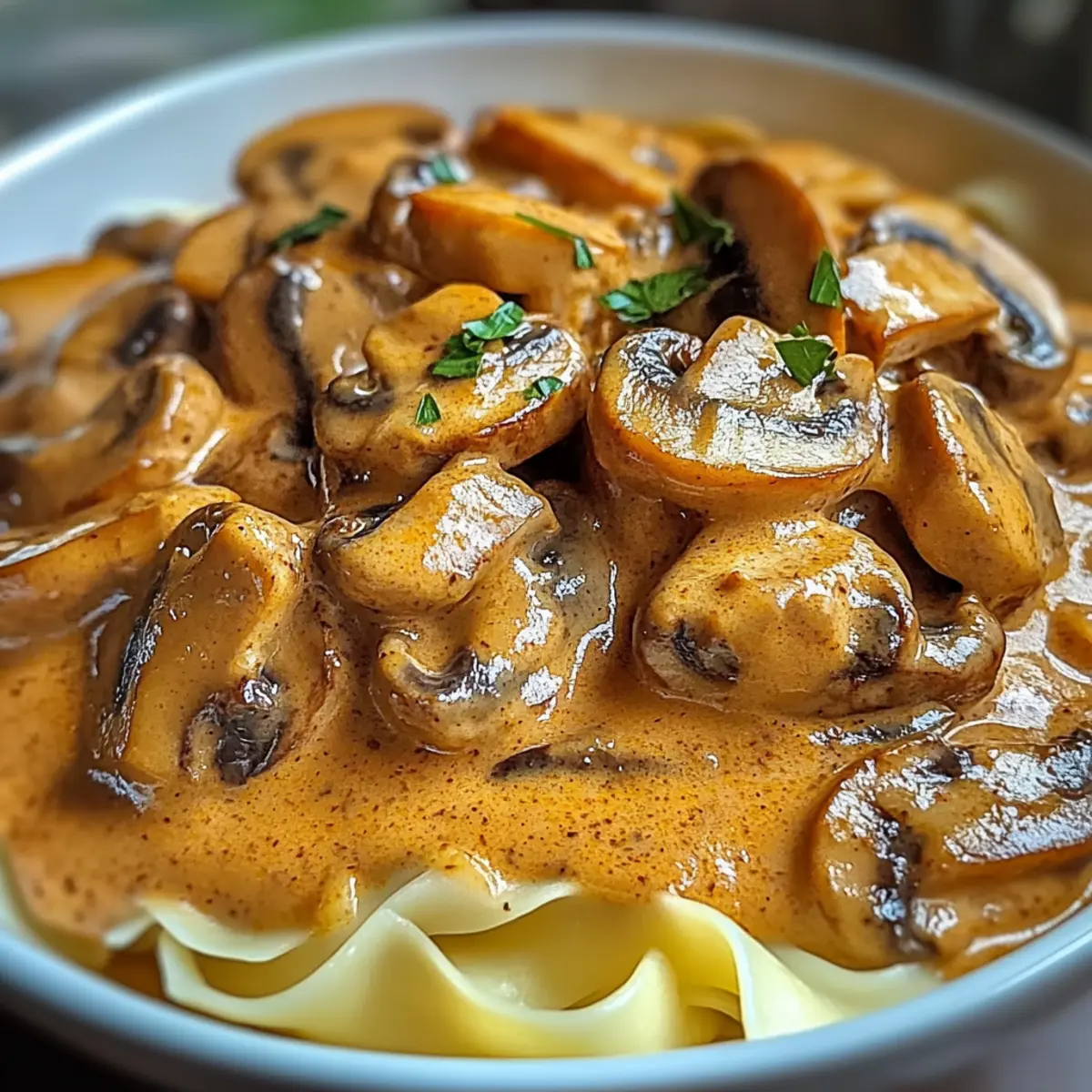 Hungarian Mushroom Paprikash jbneej
