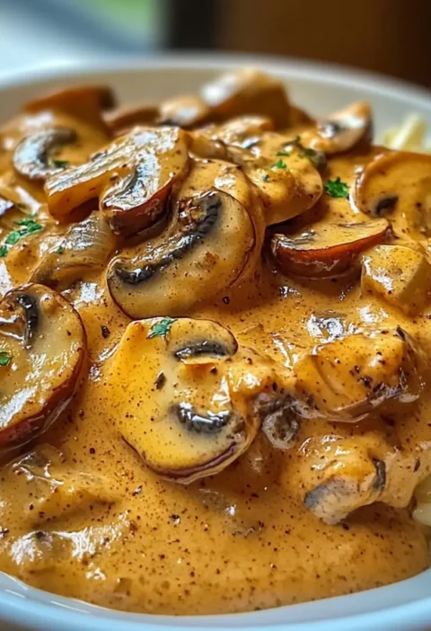 Ungarisches Pilzpaprikasch