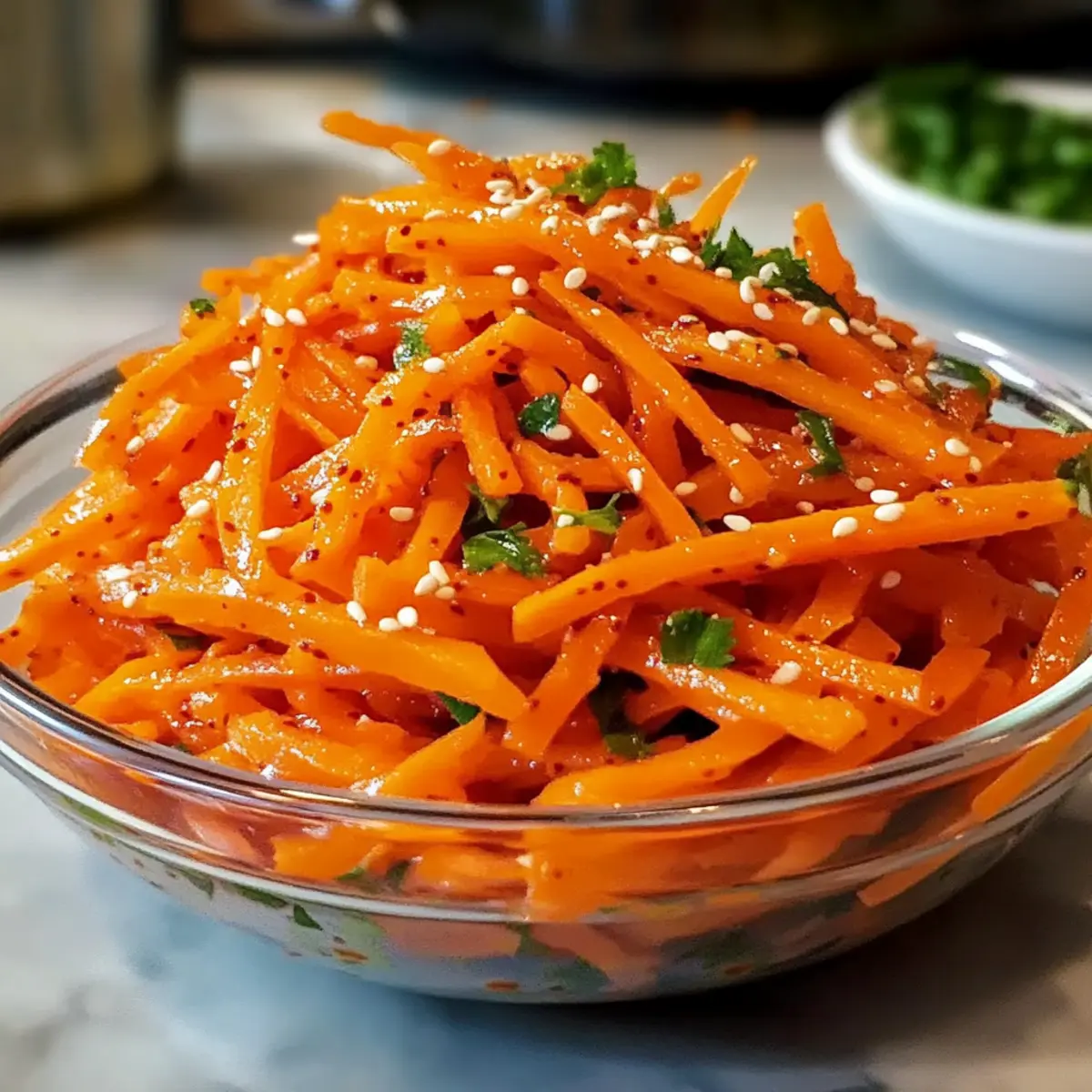 koreanischer Karottensalat