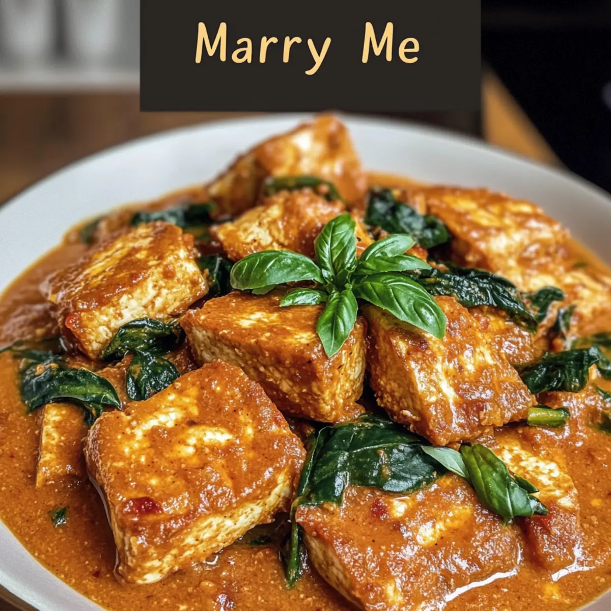 Heirate mich - Tofu mit italienischem Flair