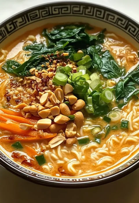 Miso Erdnuss Ramen