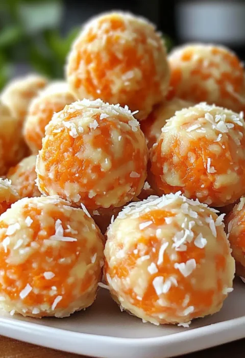 Omas gesunde Karottenkugeln