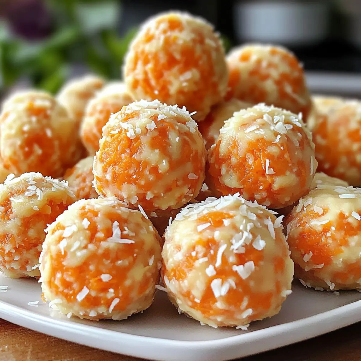 Omas gesunde Karottenkugeln