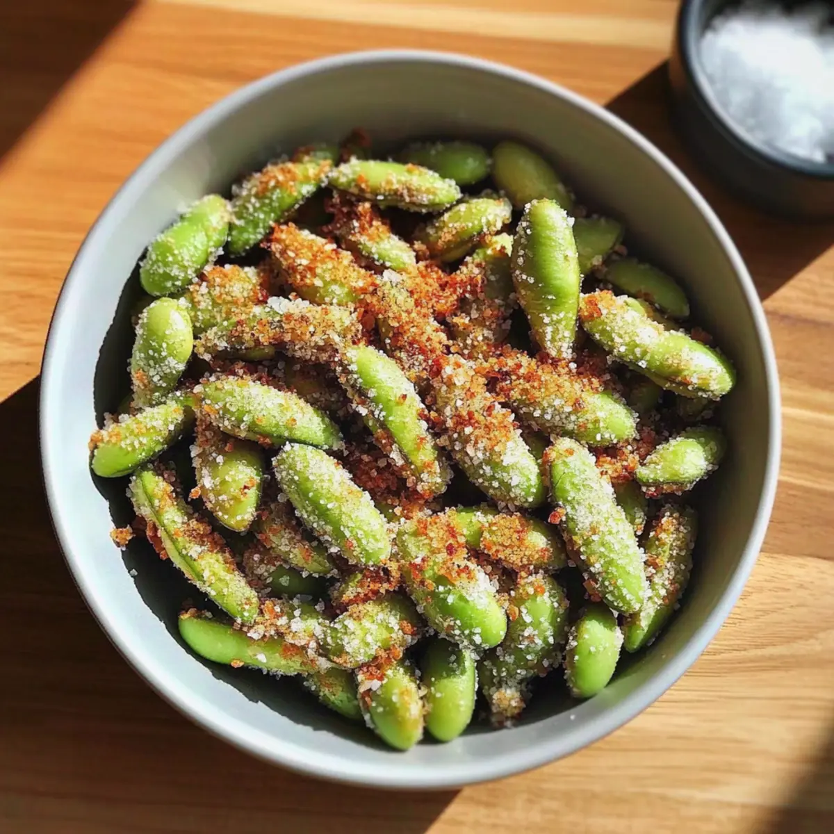Parmesan Garlic Edamame fgmbpn