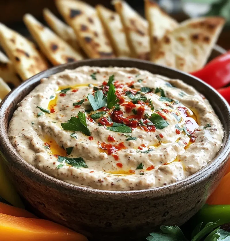 Scharfer Schafskäse Dip in 15 Minuten zubereitet 1 Scharfer Schafskäse Dip