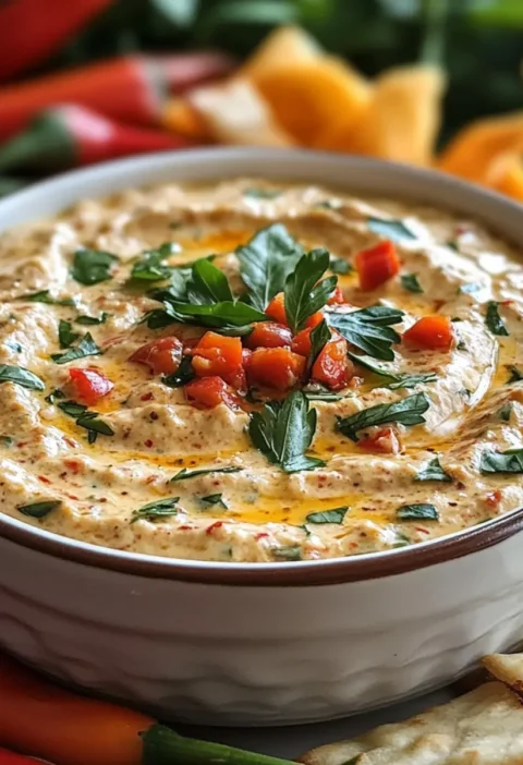 Scharfer Schafskäse Dip