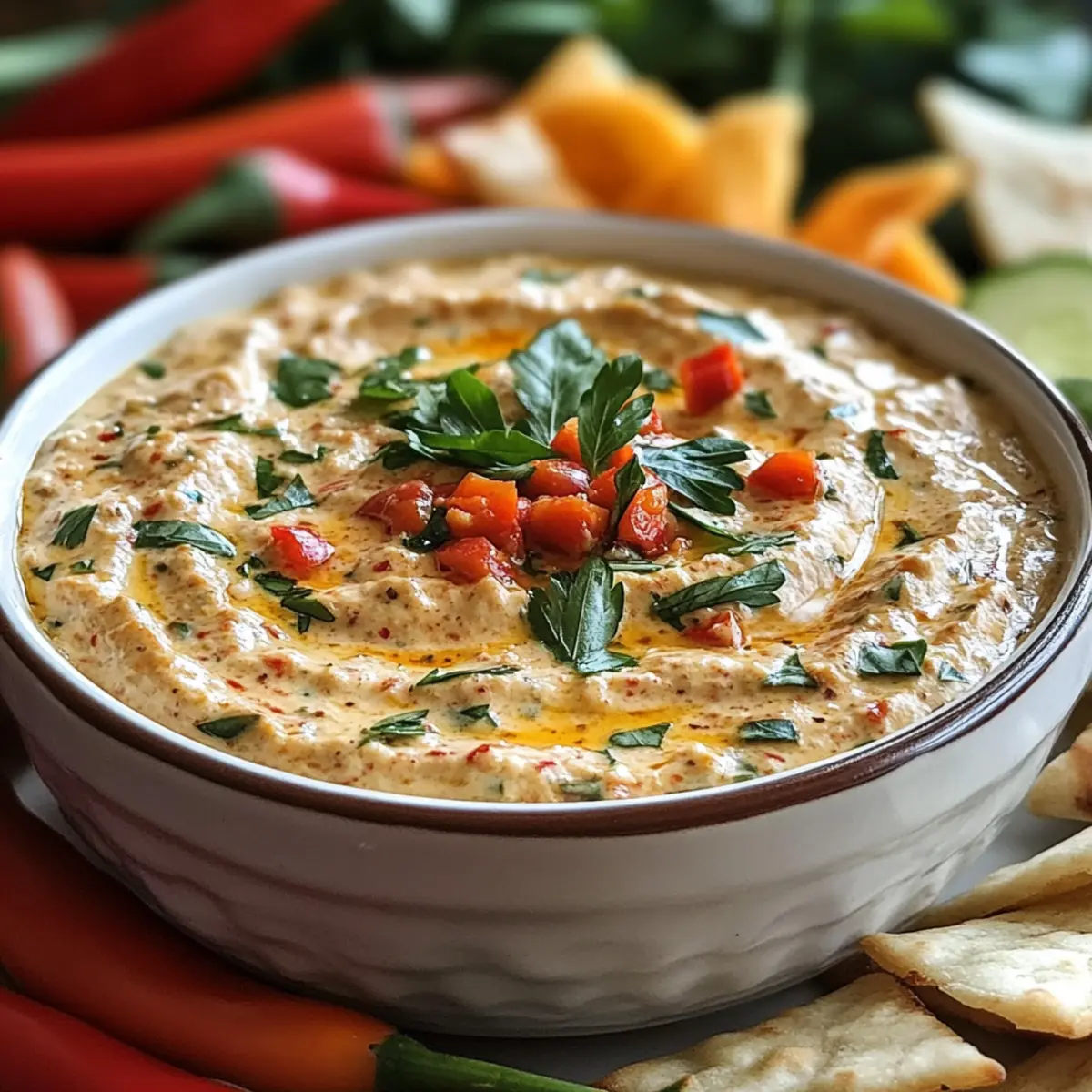 Scharfer Schafskäse Dip für jeden Anlass 5 Scharfer Schafskäse Dip