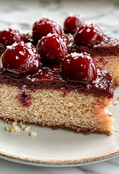 Schneller Schoko-Kirsch Blechkuchen