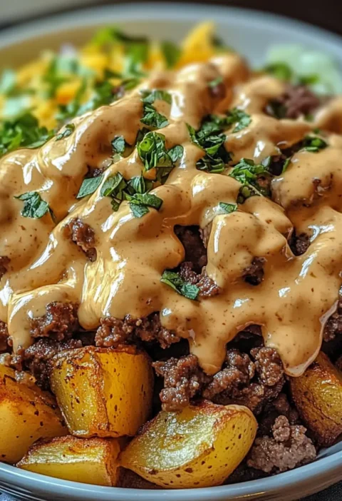 Smash Burger Schüssel