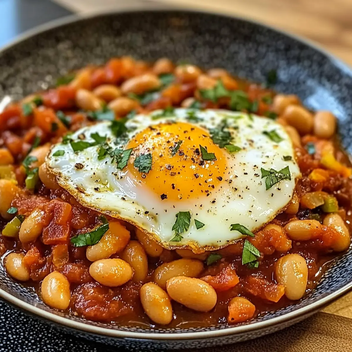 Spanische Bohnen und Eier – Ein Frühstückstraum 4 Spanische Bohnen und Eier mnbcs1