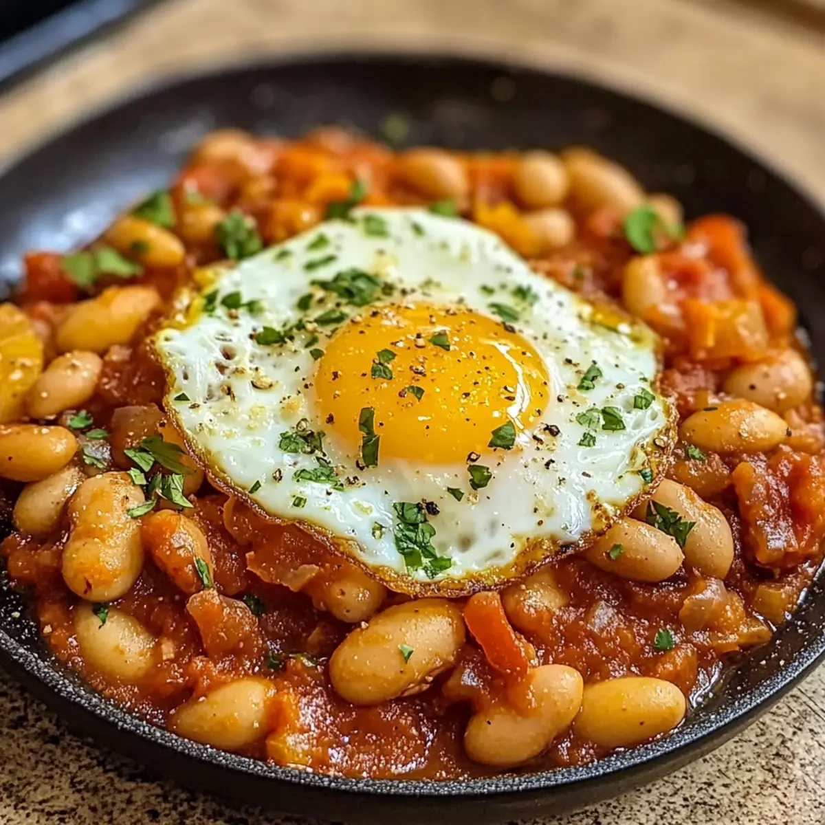 Spanische Bohnen und Eier – Ein Frühstückstraum 5 Spanische Bohnen und Eier