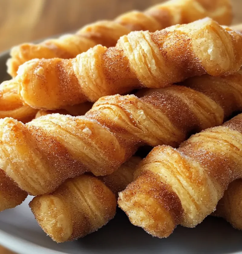 Zimt-Zucker-Stangen aus Blätterteig für Naschkatzen 1 Zimt-Zucker-Stangen aus Blätterteig