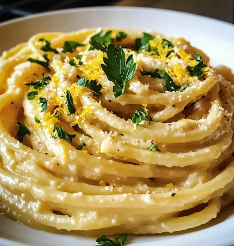 Zitronige Hummus Pasta für den perfekten Abend 1 Zitronige Hummus Pasta