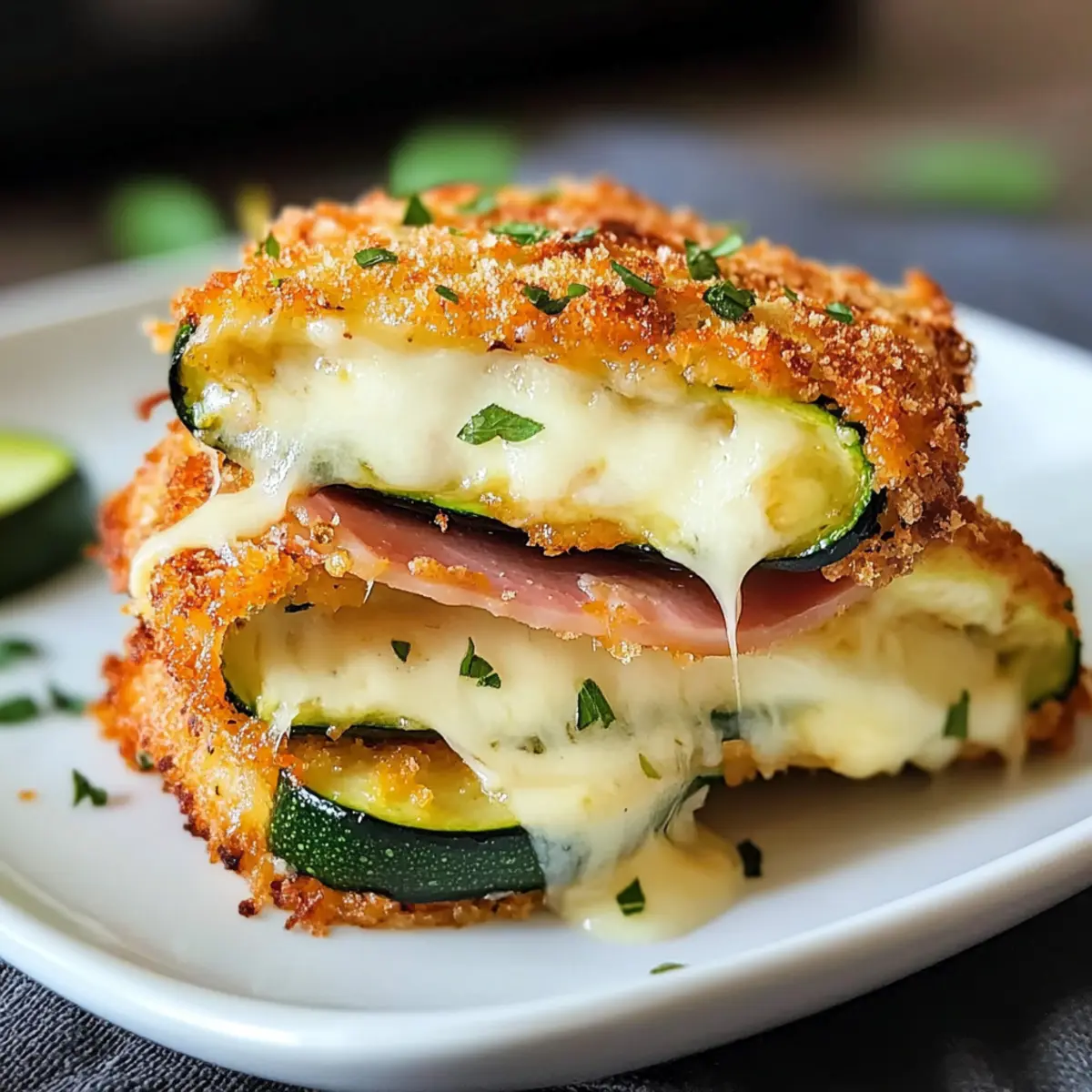 Köstliches Zucchini Cordon Bleu Rezept für dich 4 Zucchini Cordon Bleu Rezept lvtujf