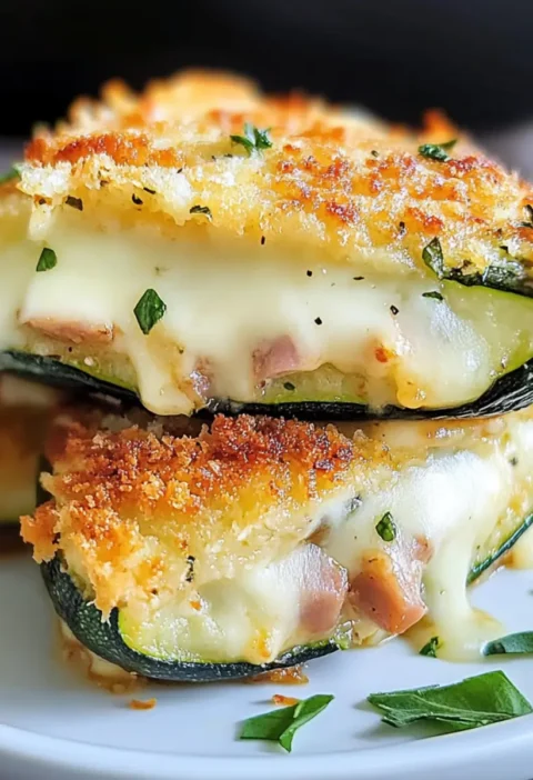 Zucchini Cordon Bleu Rezept