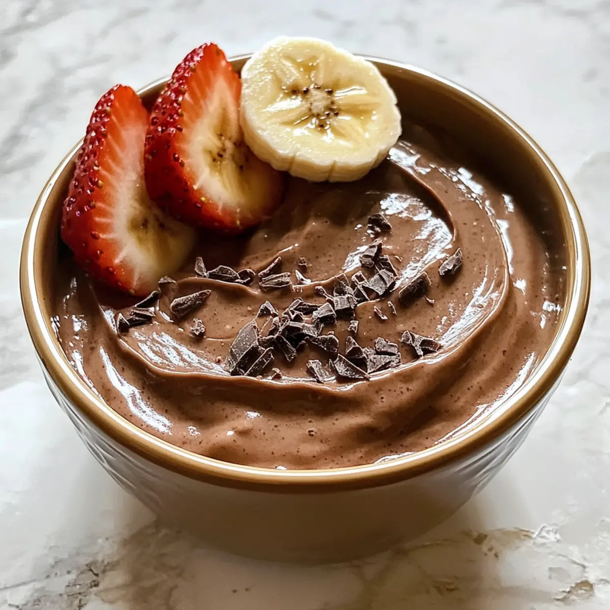 4-Zutaten Schokoladen-Griechischer Joghurt Dip genießen 5 4-Zutaten Schokoladen-Griechischer Joghurt Dip