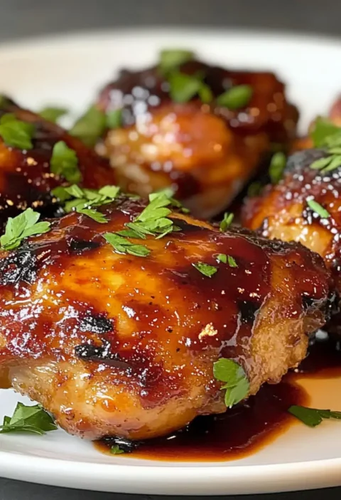 Luftfritteuse BBQ Hähnchenschenkel (Ninja Speedi) Rezept