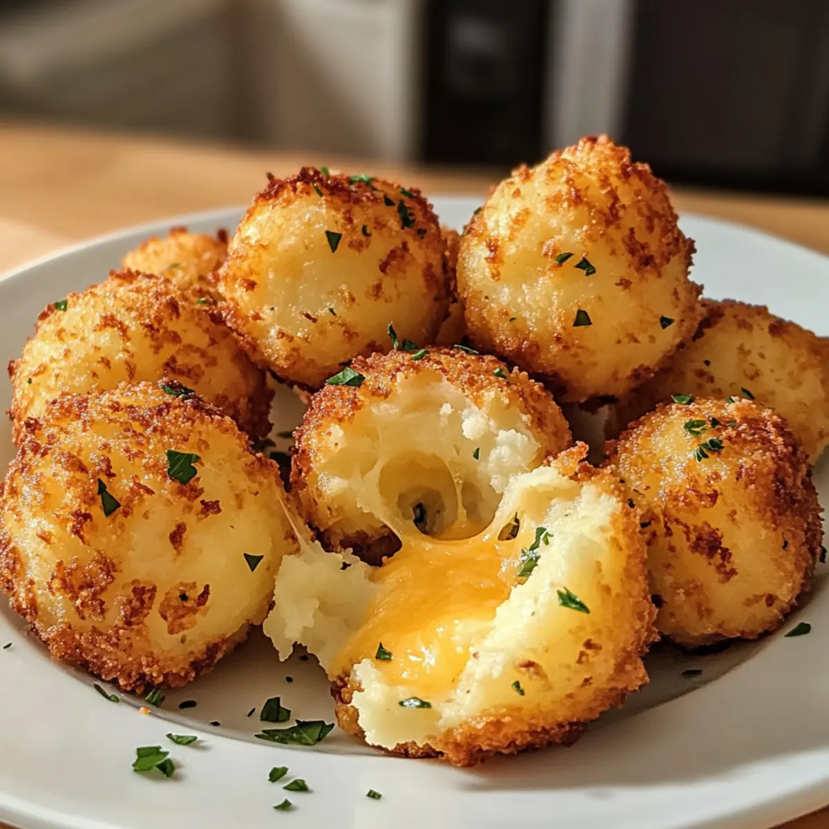 Air Fryer Cheesy Mashed Potato Balls fnb6g0