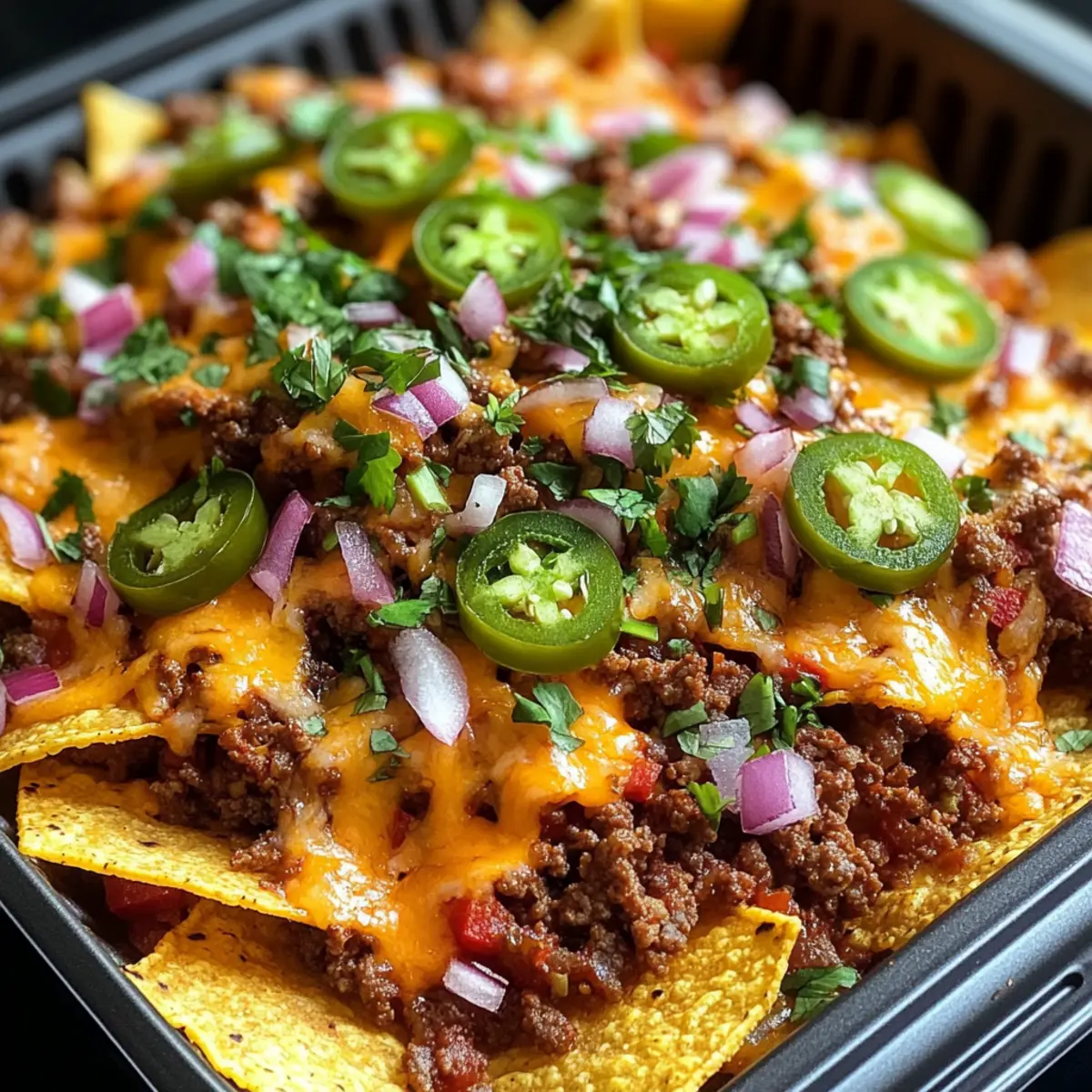 Luftfritteusen-Nachos: Schneller Snack für jede Party 4 Air Fryer Nachos jzcvuy