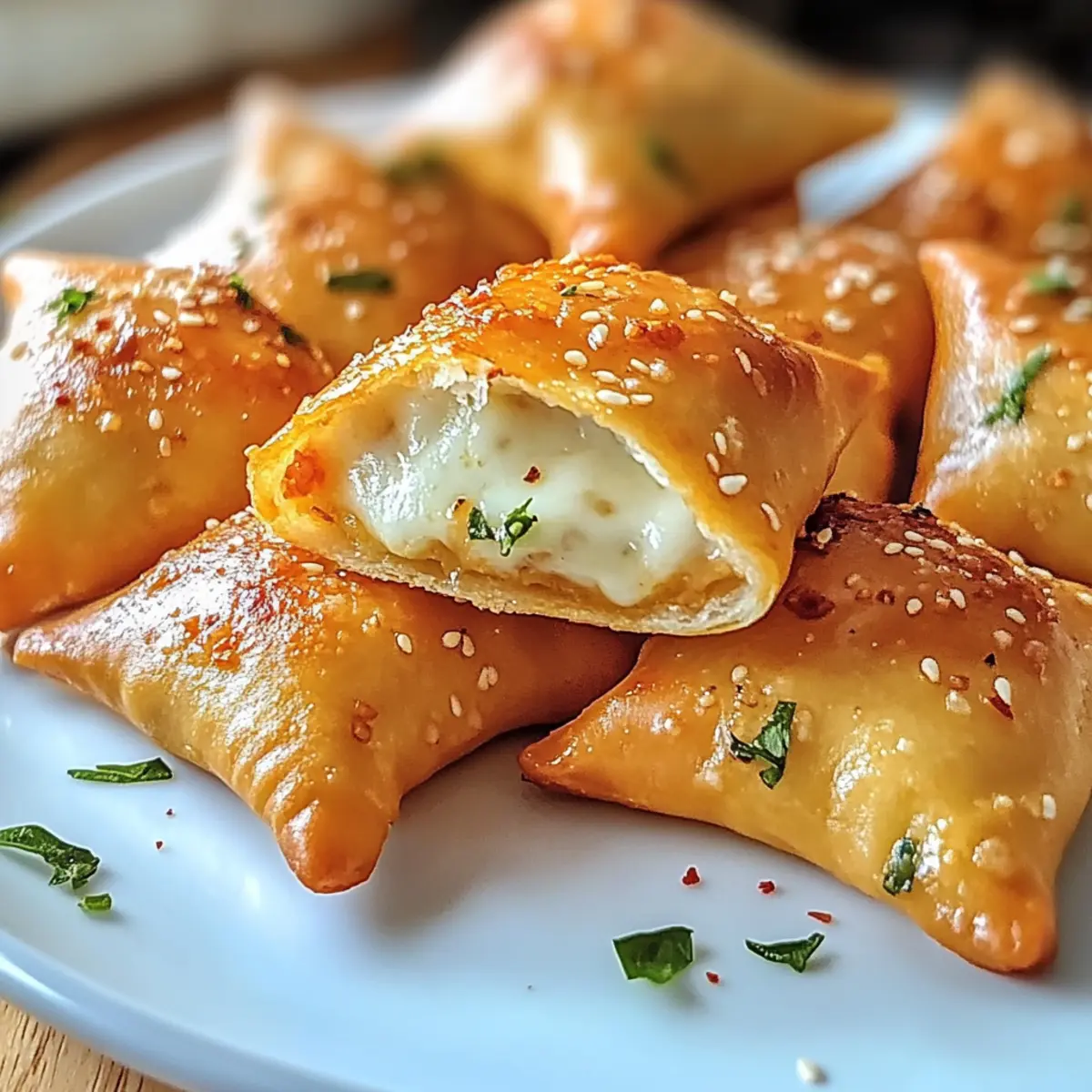 Air Fryer Pizza Rolls selbstgemacht und extra knusprig