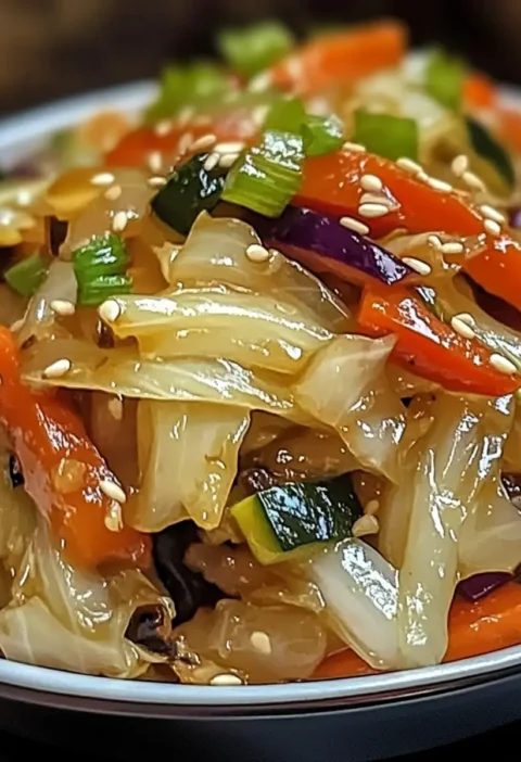 Asiatische Krautpfanne