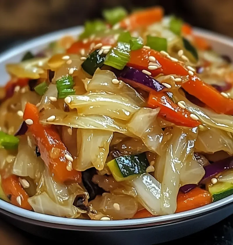 Asiatische Krautpfanne schnell und gesund zubereiten 1 Asiatische Krautpfanne