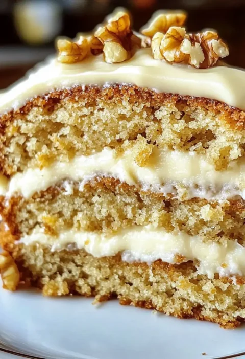 Bananenbrot Kuchen mit Frischkäsefrosting