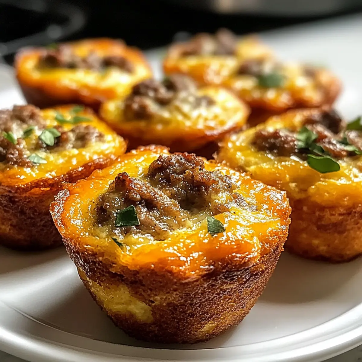 Beef Egg Muffins with Sausage Cheddar oqkfid