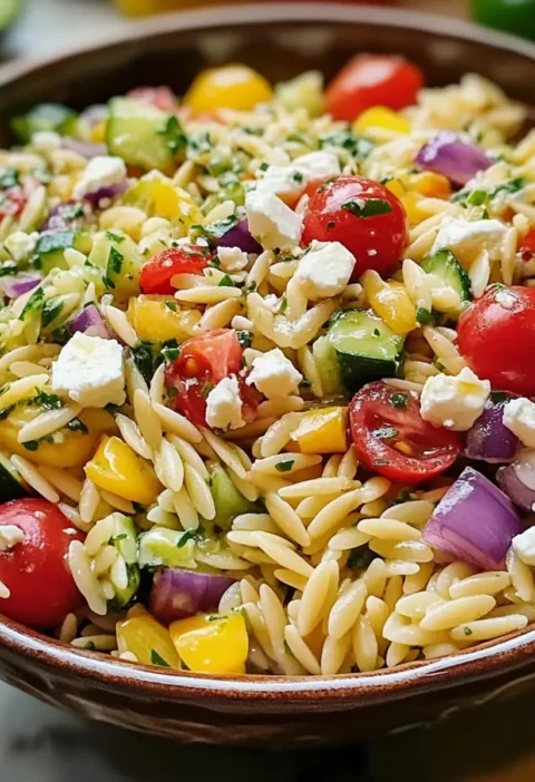Bester Orzo-Nudelsalat Rezept