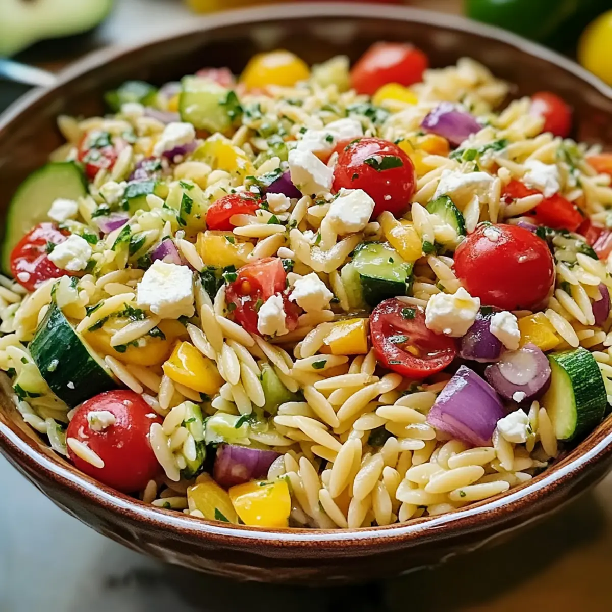 Bester Orzo-Nudelsalat Rezept