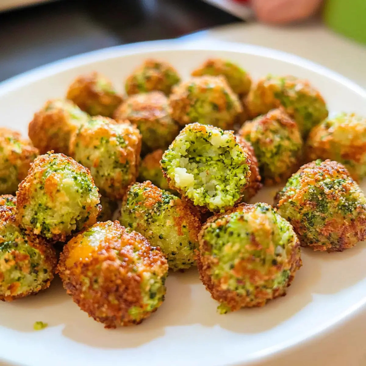 Gesunde Brokkoli-Tots für den Snack-Hunger 4 Broccoli Tots woqweq