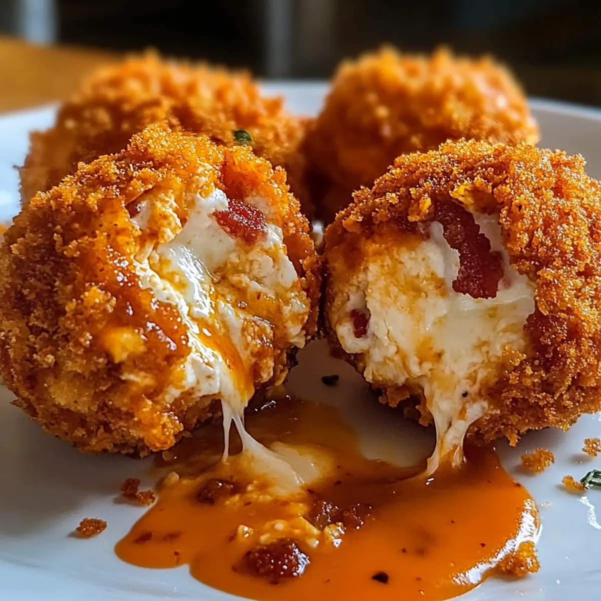 Buffalo Chicken Bacon Mozzarella Bombs umihiv