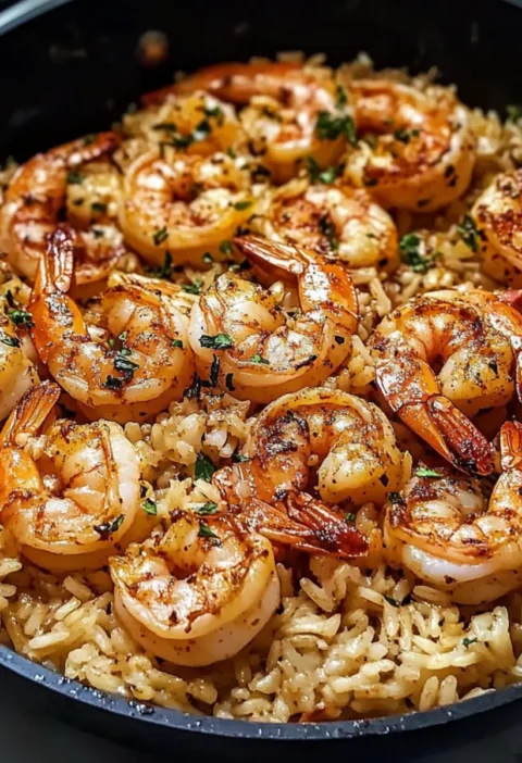 Cajun-Garnelen-Reis-Pfanne