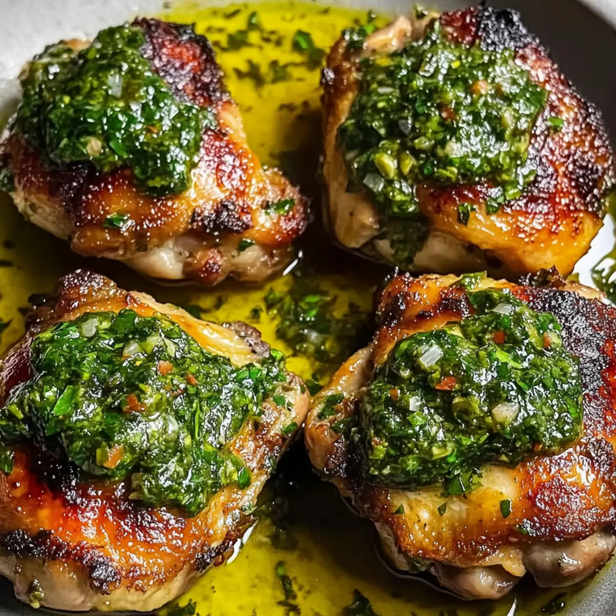 Chimichurri Chicken Thighs Recipe vtqz7t