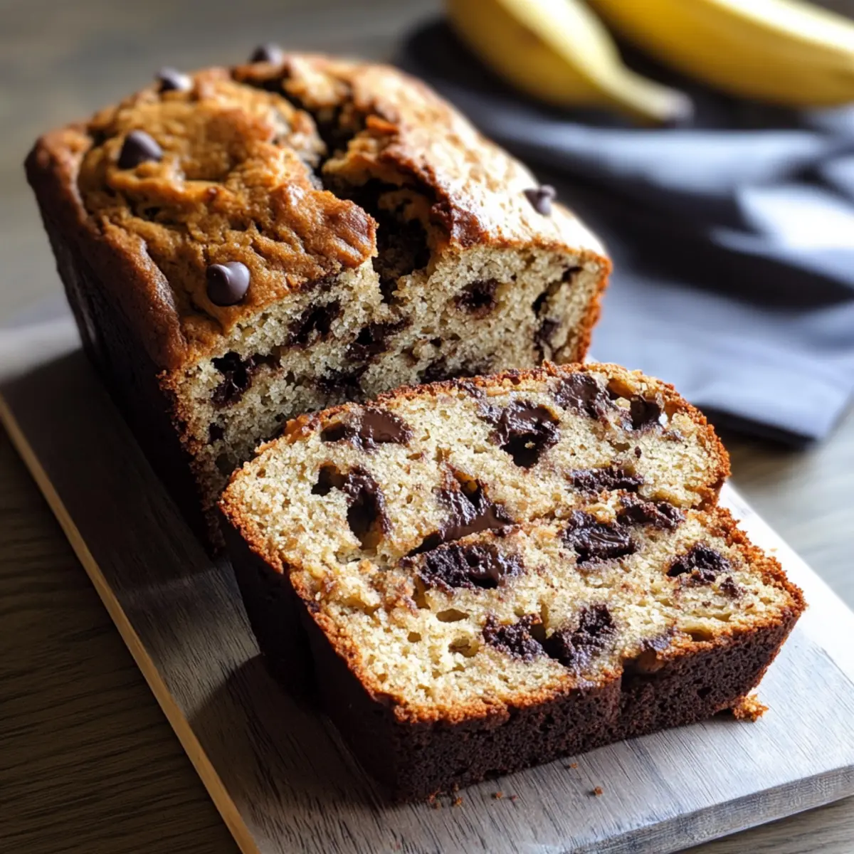 Schokoladenstückchen Bananenbrot: Fluffig und Lecker 3