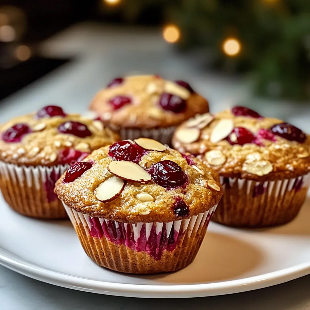 Cranberry Orange Almond Flour Muffins cmkgmz