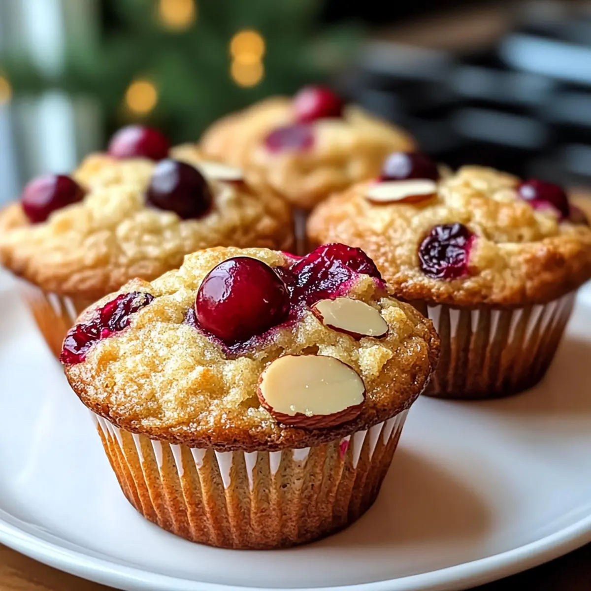 Cranberry-Orange-Mandelmehl-Muffins