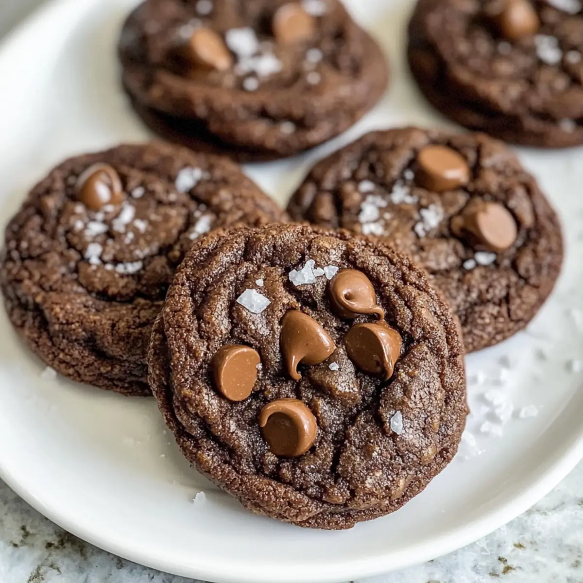Doppelte Schokoladenkekse – Weich, Chewy und Lecker 5 Doppelte Schokoladenkekse