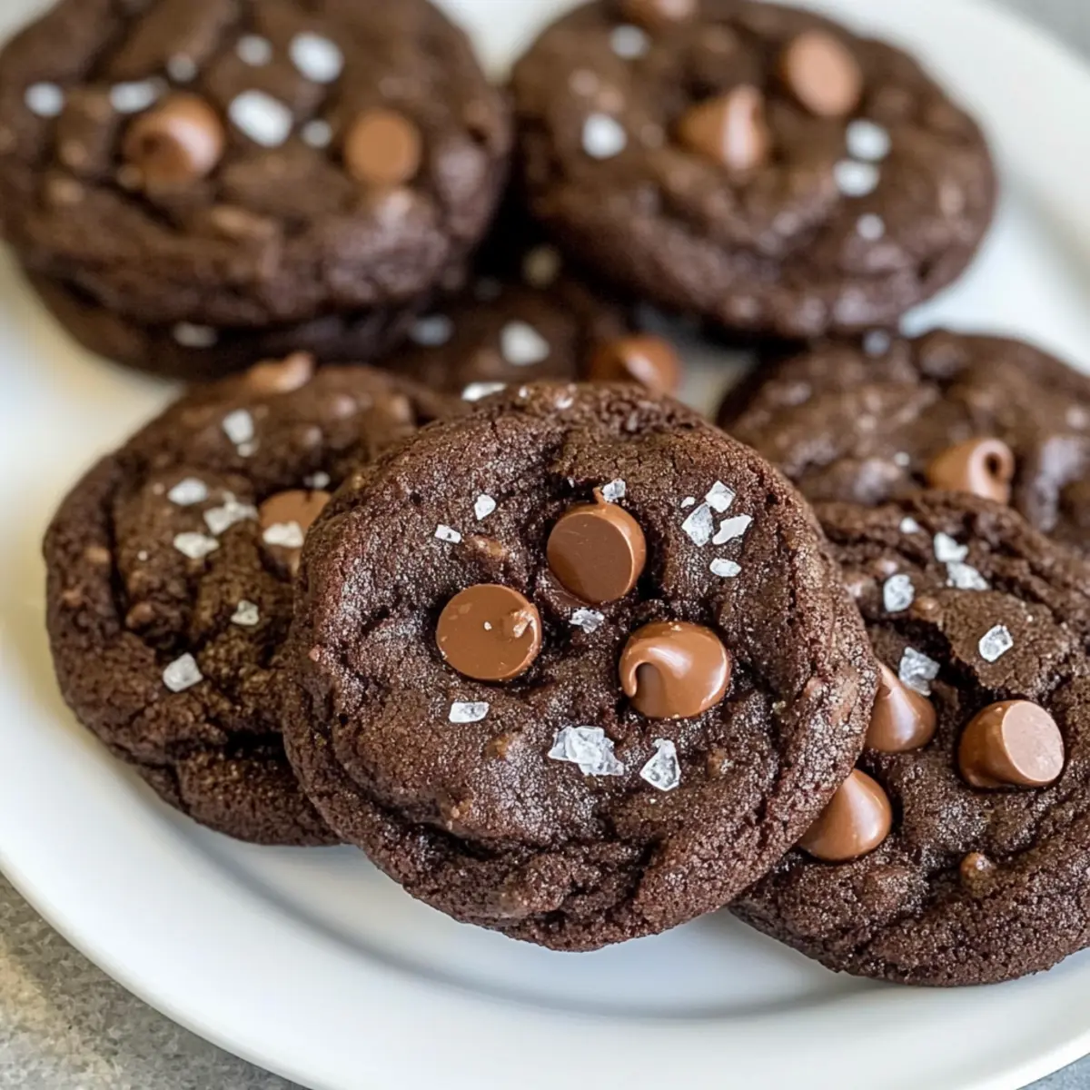 Doppelte Schokoladenkekse – Weich, Chewy und Lecker 4 Double Chocolate Cookies zovcqn